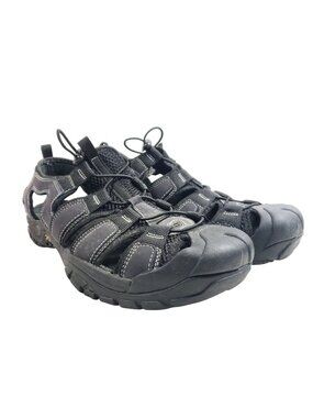 Skechers Mens Size 11 EW Black Outdoor Hiking Sandals